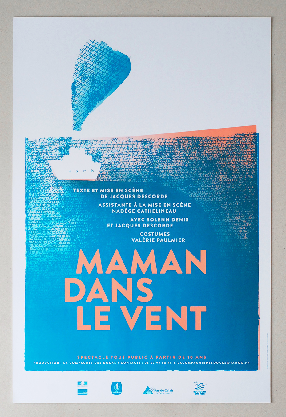 Maman dans le vent